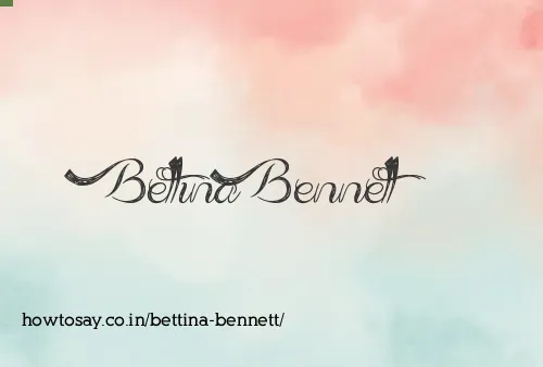 Bettina Bennett