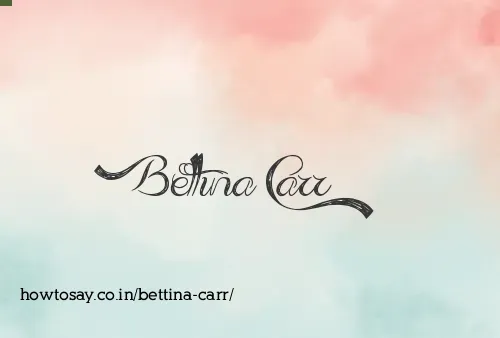 Bettina Carr