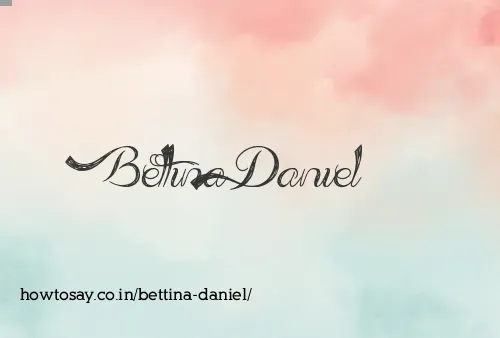 Bettina Daniel