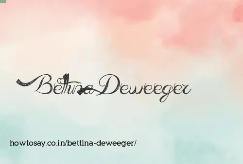 Bettina Deweeger
