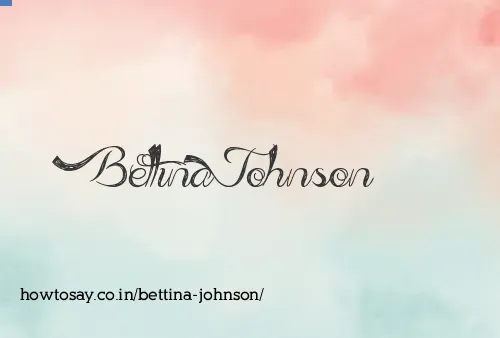 Bettina Johnson