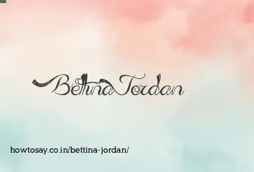 Bettina Jordan