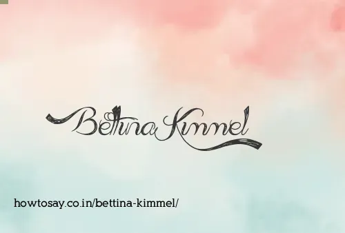 Bettina Kimmel