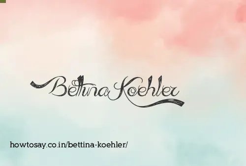 Bettina Koehler