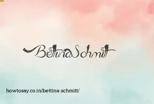 Bettina Schmitt