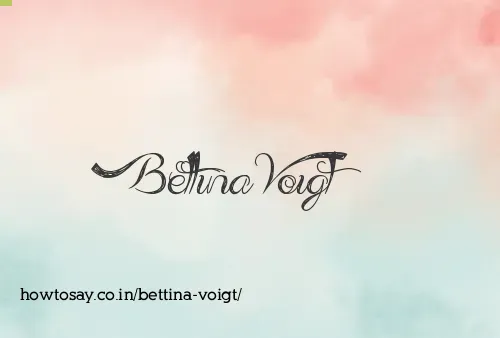 Bettina Voigt
