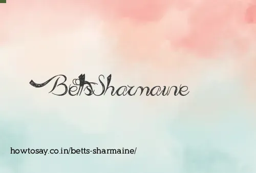 Betts Sharmaine