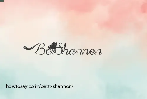 Bettt Shannon