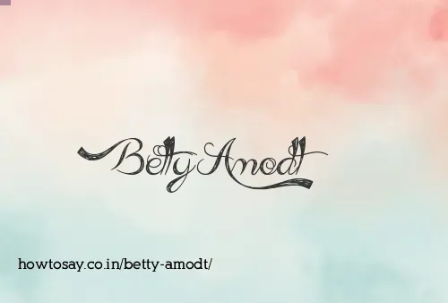 Betty Amodt