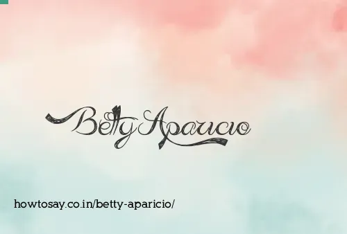 Betty Aparicio