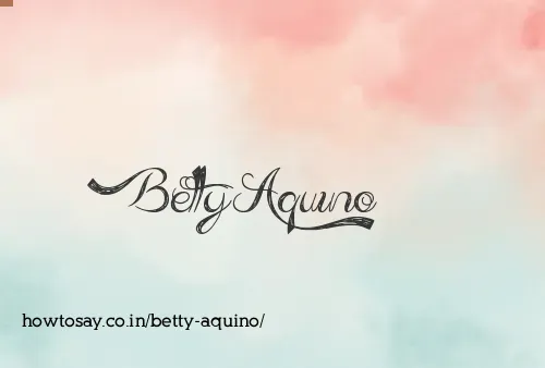 Betty Aquino