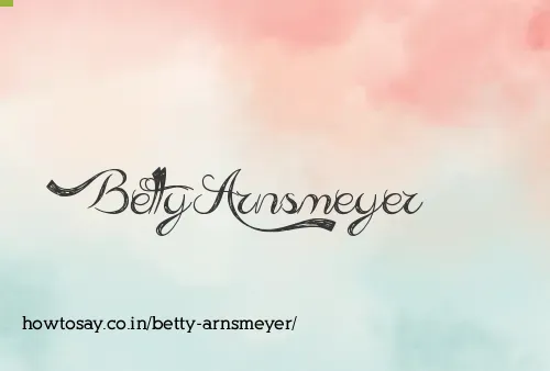 Betty Arnsmeyer