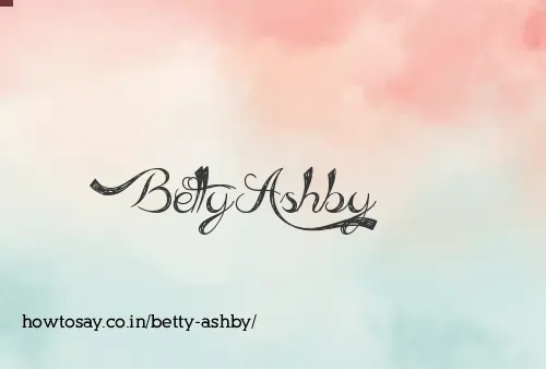 Betty Ashby