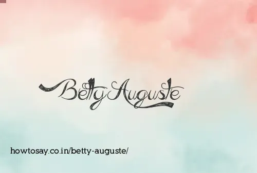 Betty Auguste