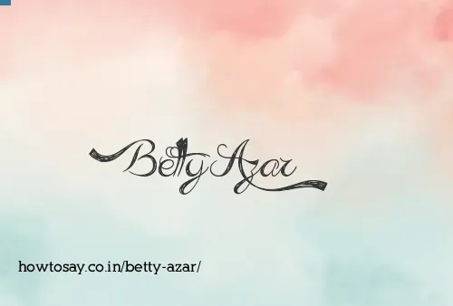 Betty Azar