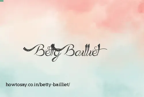Betty Bailliet