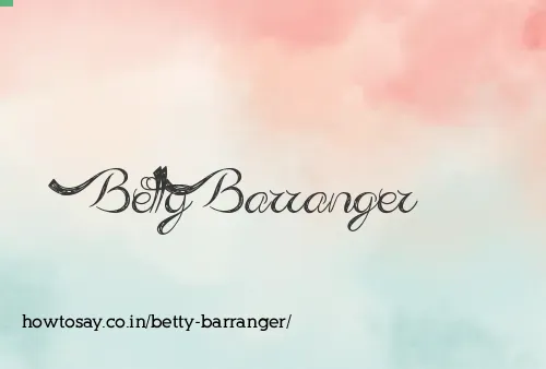 Betty Barranger