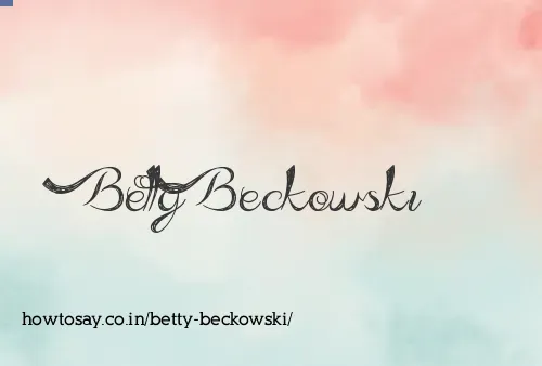 Betty Beckowski