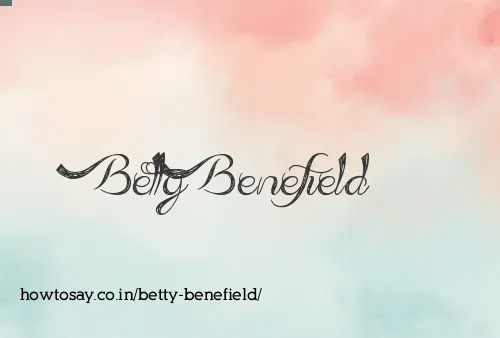 Betty Benefield