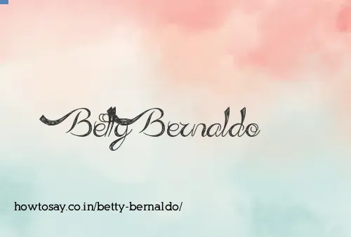 Betty Bernaldo