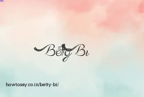 Betty Bi