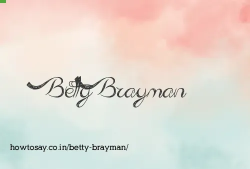 Betty Brayman