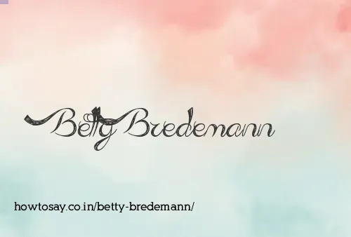 Betty Bredemann