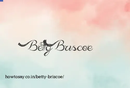 Betty Briscoe