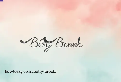 Betty Brook