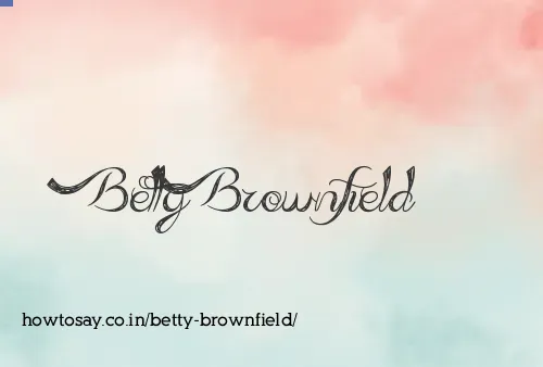 Betty Brownfield