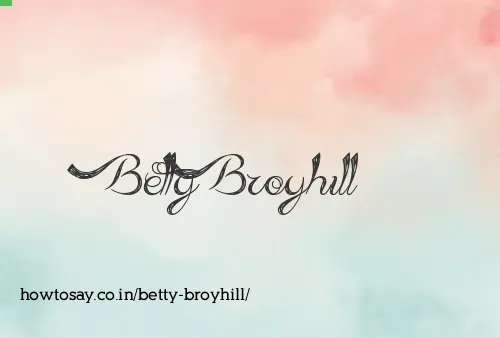 Betty Broyhill