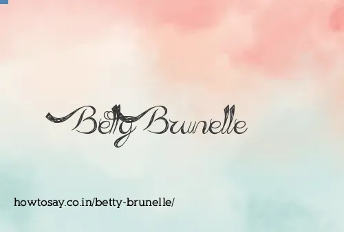 Betty Brunelle