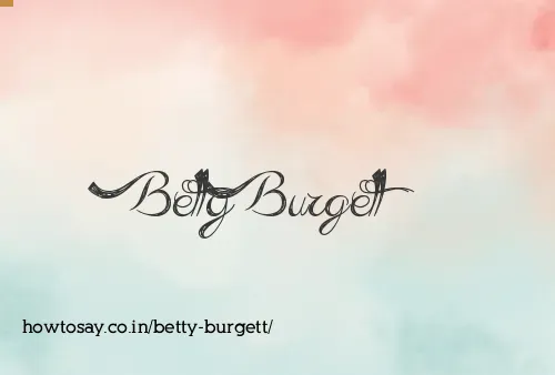Betty Burgett