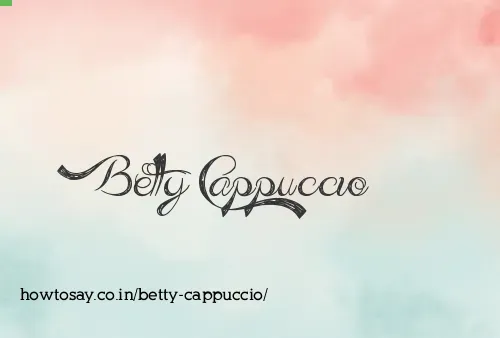 Betty Cappuccio