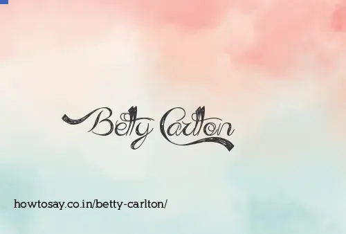 Betty Carlton