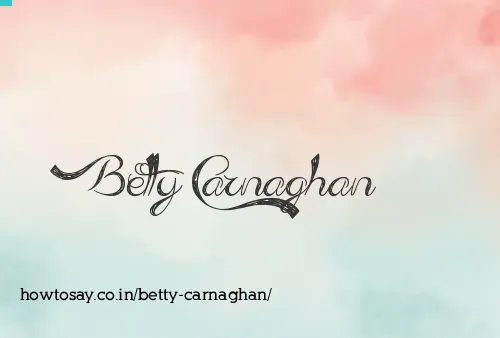 Betty Carnaghan