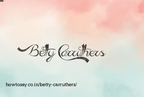 Betty Carruthers