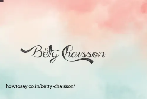 Betty Chaisson