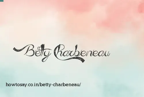 Betty Charbeneau