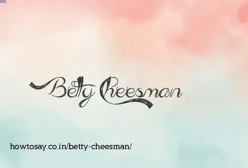 Betty Cheesman