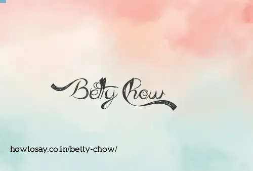 Betty Chow