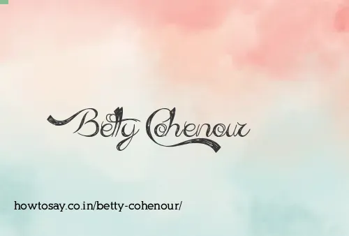Betty Cohenour
