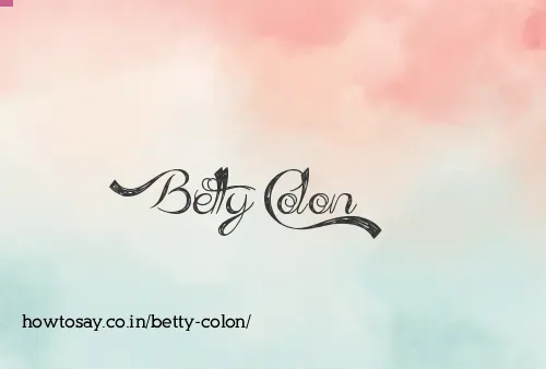 Betty Colon
