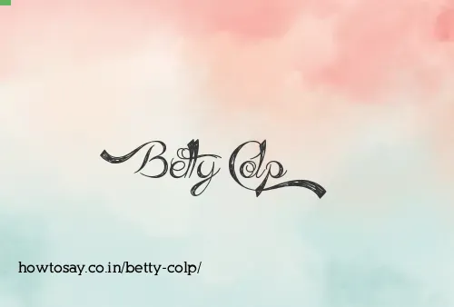 Betty Colp