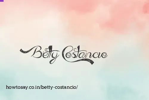 Betty Costancio