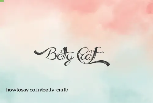 Betty Craft