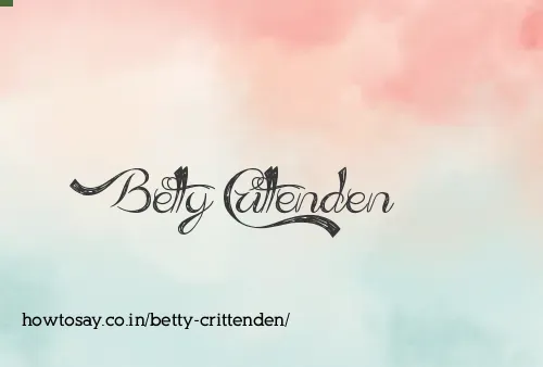Betty Crittenden
