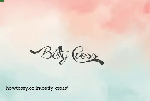 Betty Cross