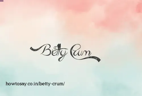 Betty Crum