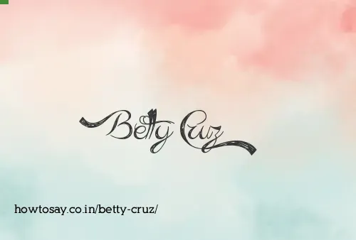 Betty Cruz